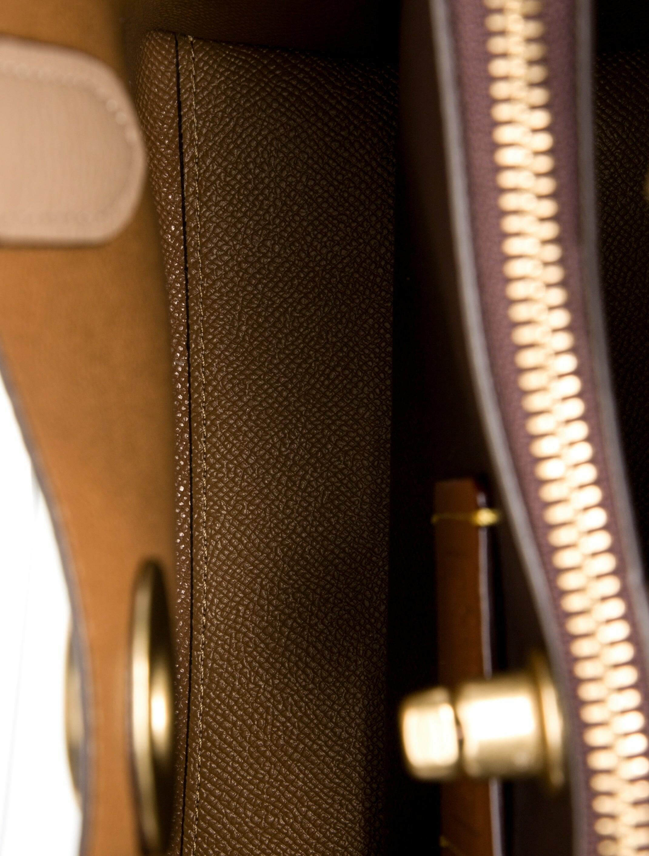 Coach Leather Top Handle Bag